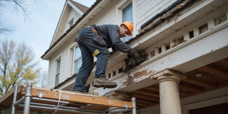 Fascia repair and aluminum wrapping