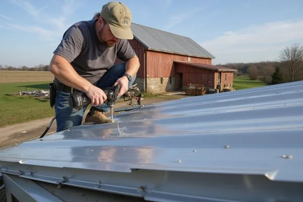 Metal Roofing project 2