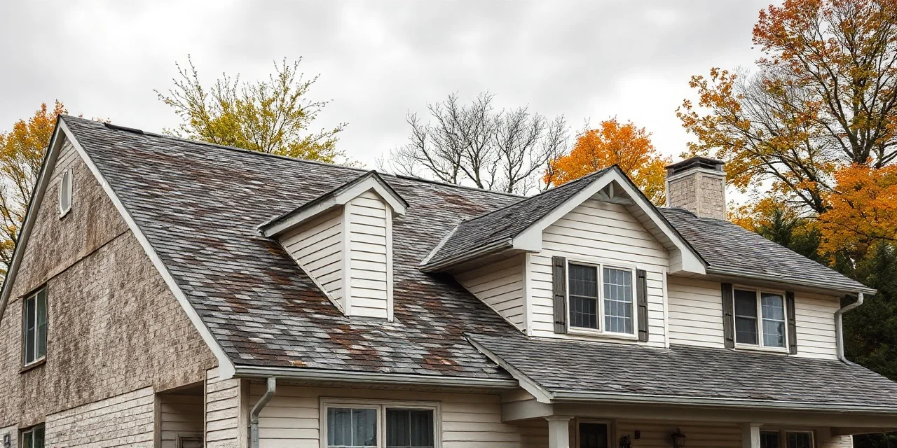 Water damage from delayed roof replacement