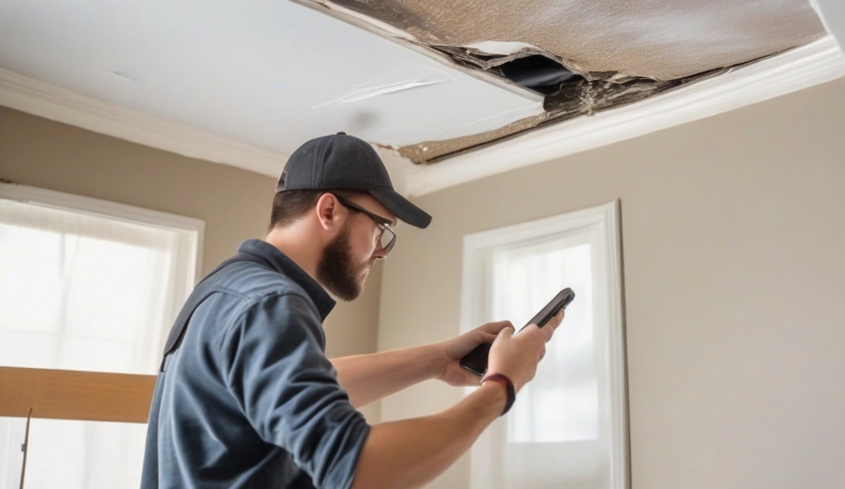 Ohio roof leak insurance claim documentation process