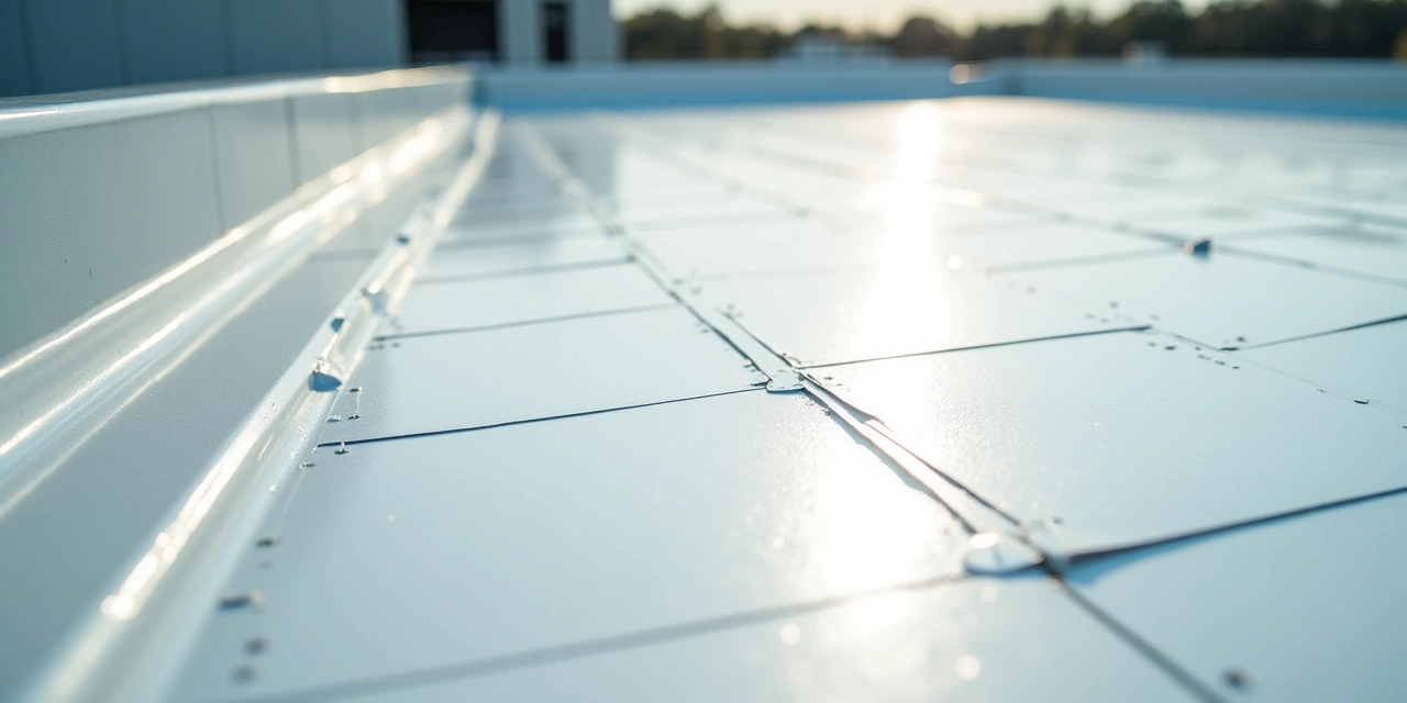 Commercial roofing membrane comparison TPO EPDM PVC Ohio