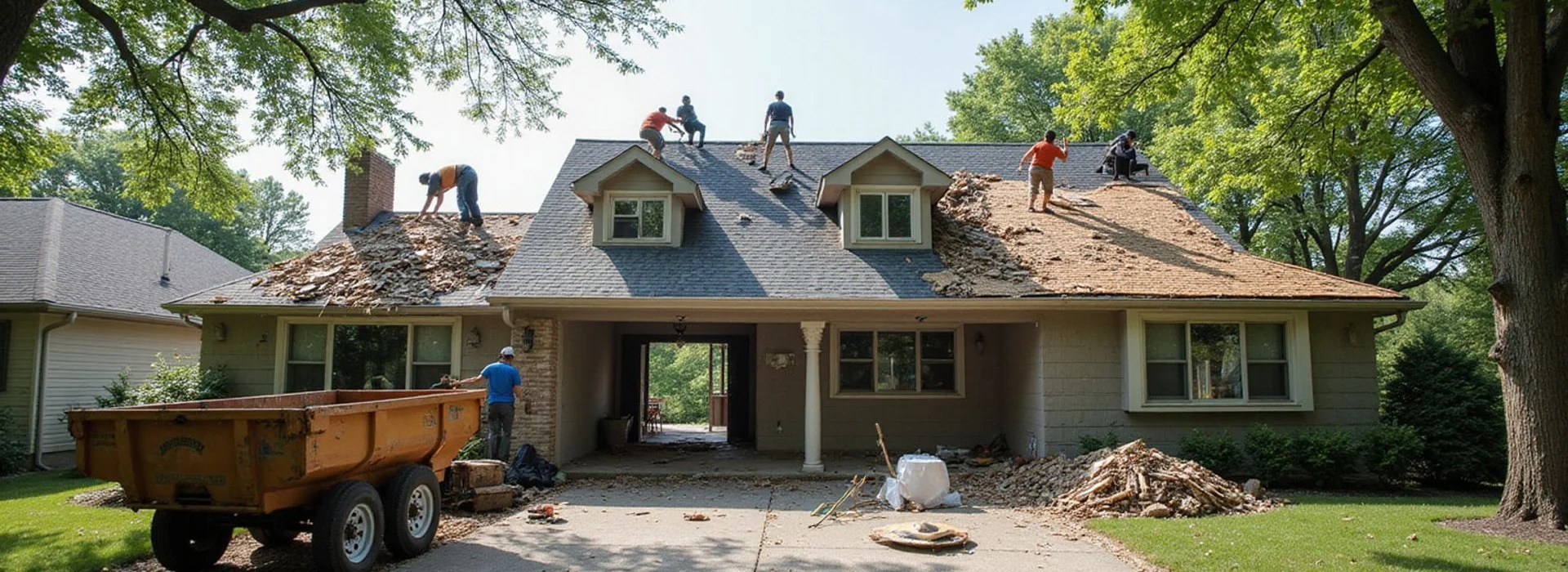Professional roofing services in Lancaster, Ohio